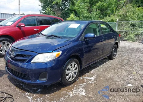 2011 Toyota Corolla Le from USA, damaged, VIN JTDBU4EEXBJ100662